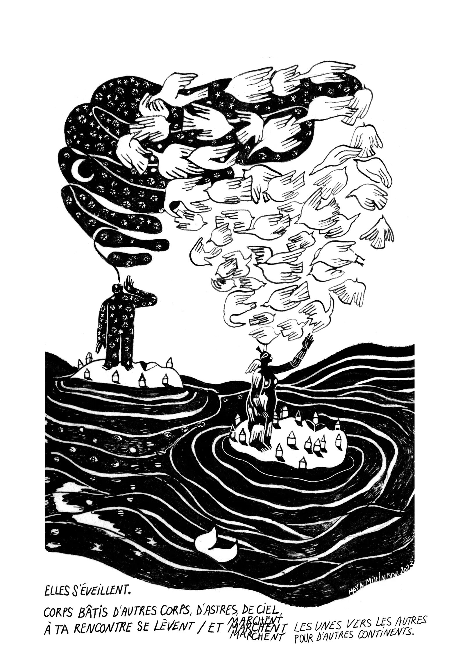 Illustration de Maya Mihindou