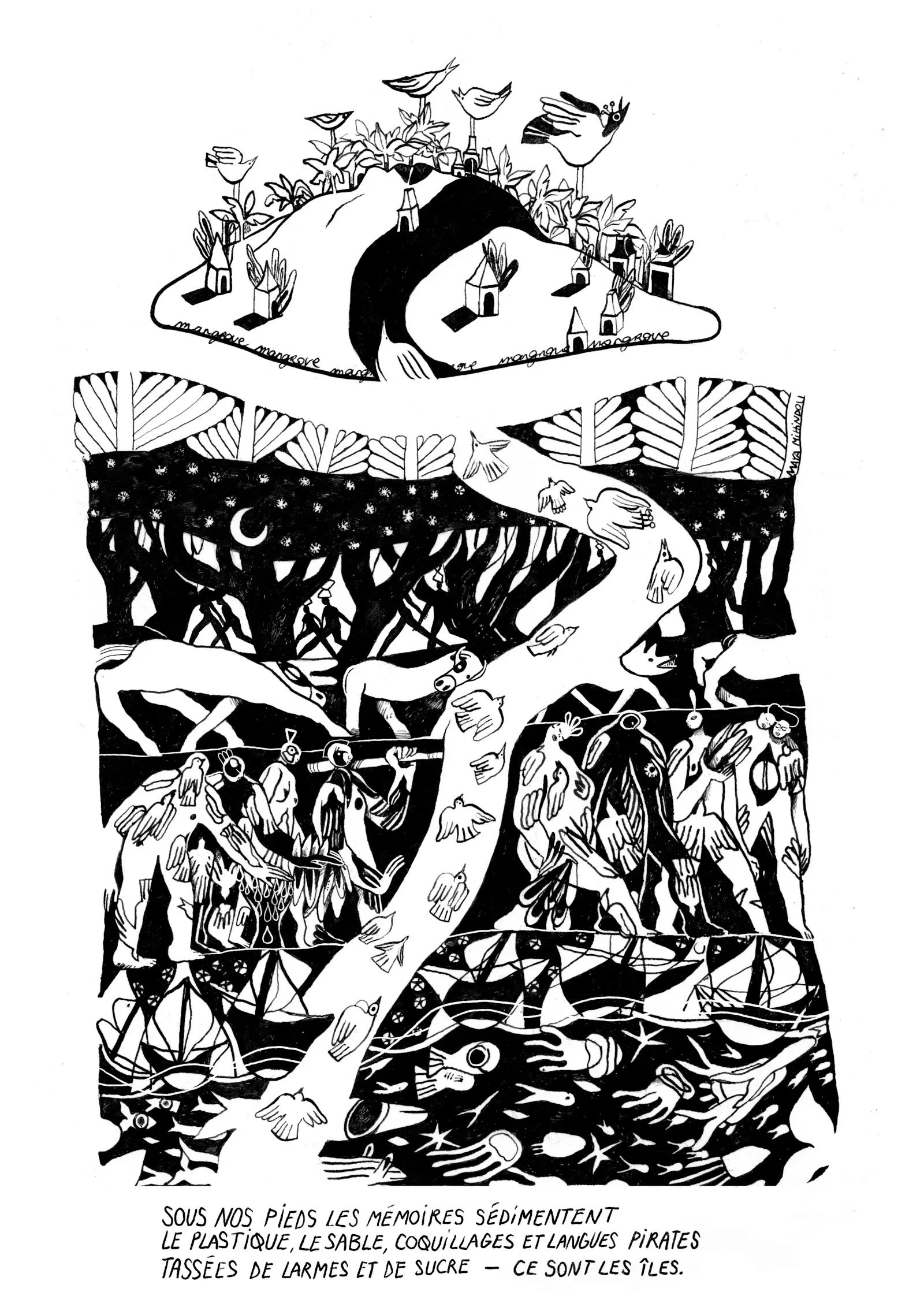 Illustration de Maya Mihindou
